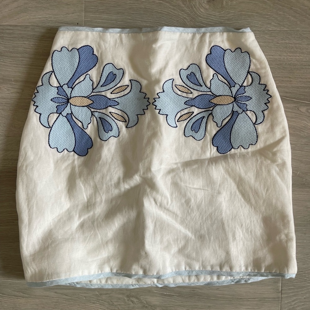 Significant Other Linen Mini Skirt
